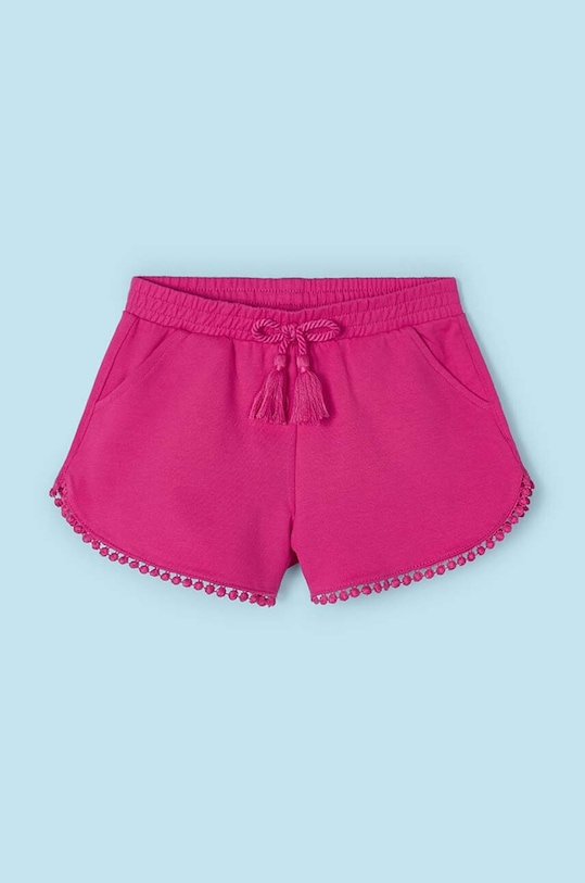 Mayoral szorty dziecięce 607.6M.Mini.PPYH różowy SS24
