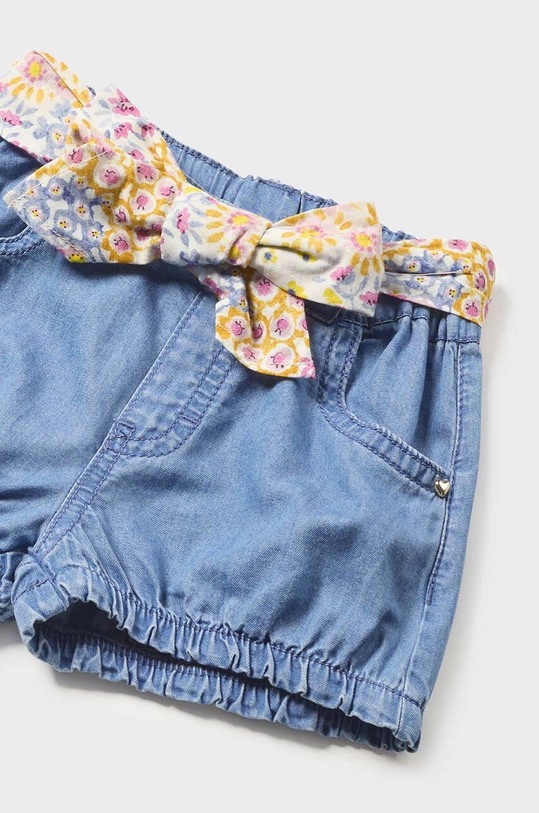 Dziewczynka Mayoral szorty niemowlęce 1218.4J.Baby.PPYH niebieski