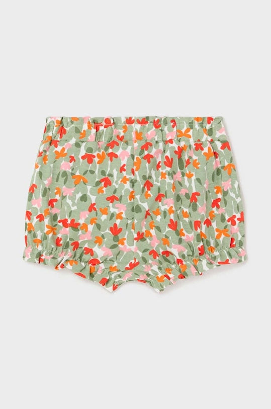 Mayoral szorty niemowlęce 1225.4J.Baby.PPYH zielony SS24