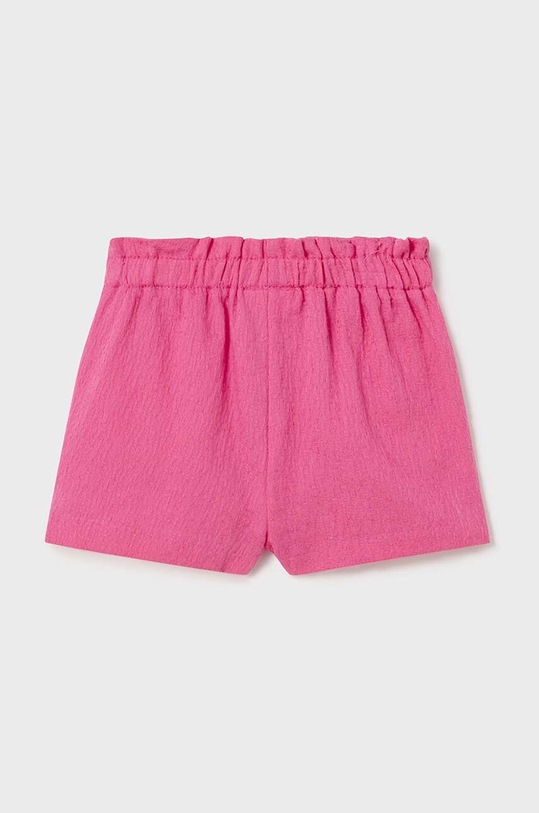 Dětské bavlněné šortky Mayoral 1226.4C.Baby.PPYH růžová SS24