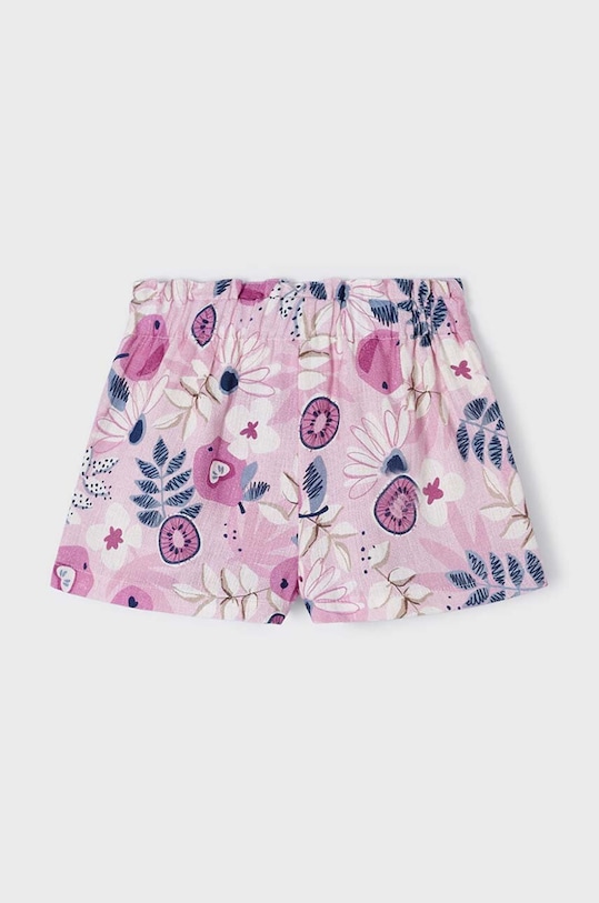 Dziewczynka Mayoral szorty bawełniane dziecięce 3253.6E.Mini.PPYH fioletowy