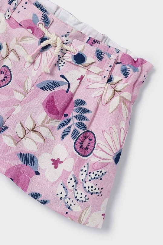 Mayoral szorty bawełniane dziecięce fioletowy 3253.6E.Mini.PPYH
