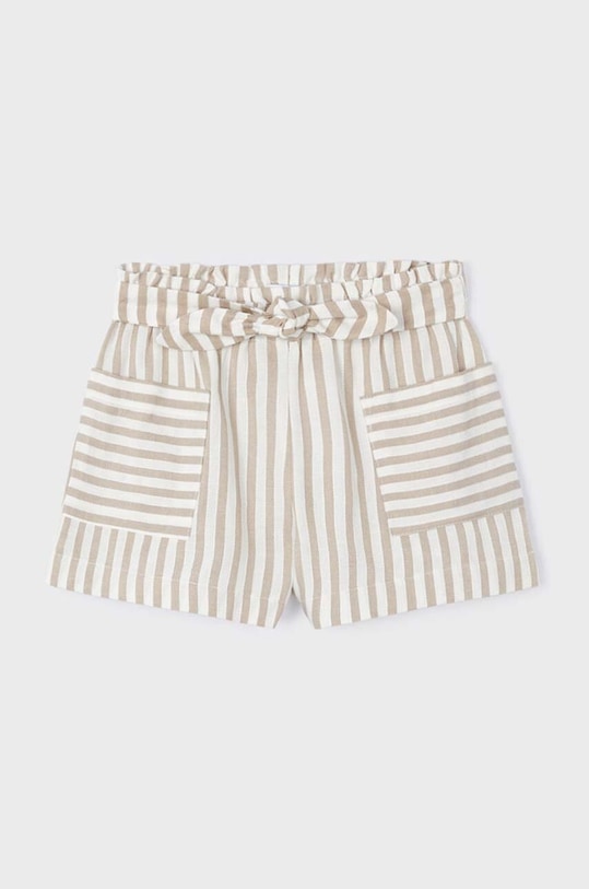Mayoral pantaloni scurti copii casual bej 3256.6H.Mini.PPYH