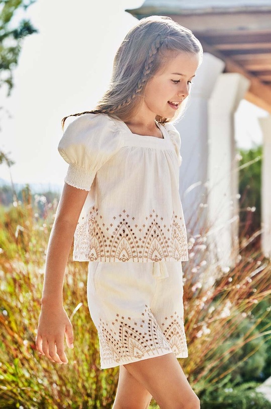 Mayoral shorts bambino/a maglia beige 6271.8C.Junior.PPYH