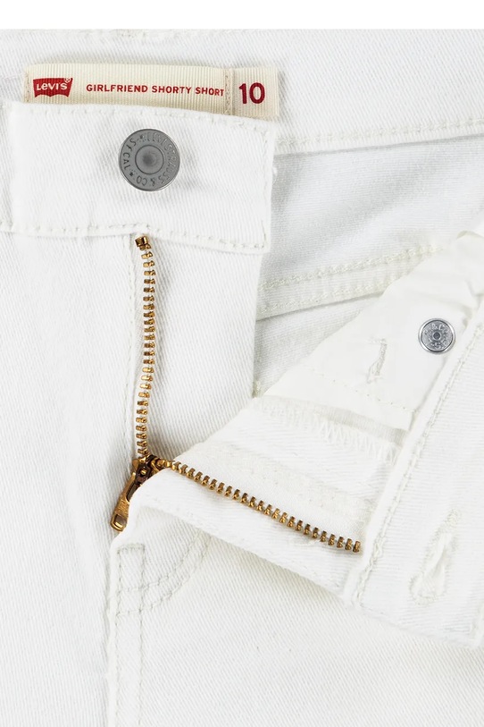 Dziewczynka Levi's szorty jeansowe dziecięce 3EH272 biały