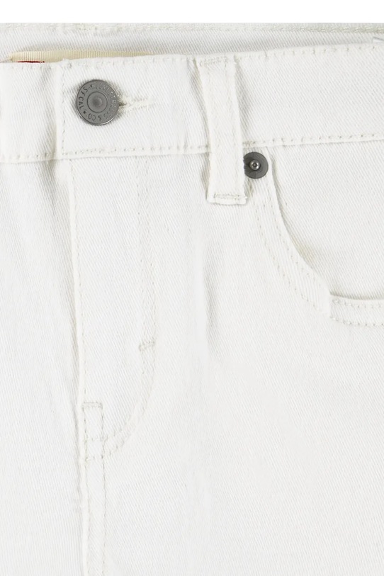 Levi's szorty jeansowe dziecięce biały 3EH272
