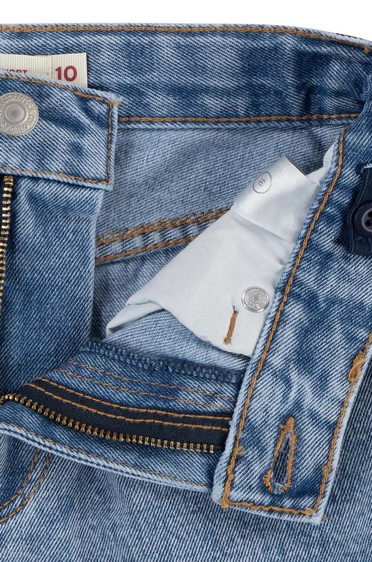 Levi's szorty jeansowe dziecięce 3EK075 niebieski