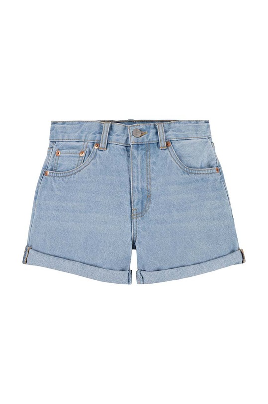 Dětské riflové kraťasy Levi's riflovina modrá 4EK075