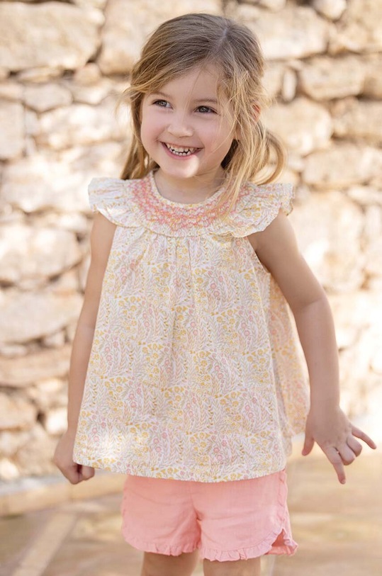 Tartine et Chocolat pantaloni scurți de in pentru copii TY26031.104