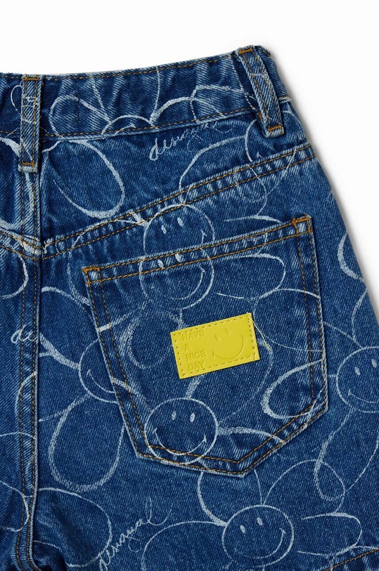 Desigual szorty jeansowe dziecięce 24SGDD03 niebieski