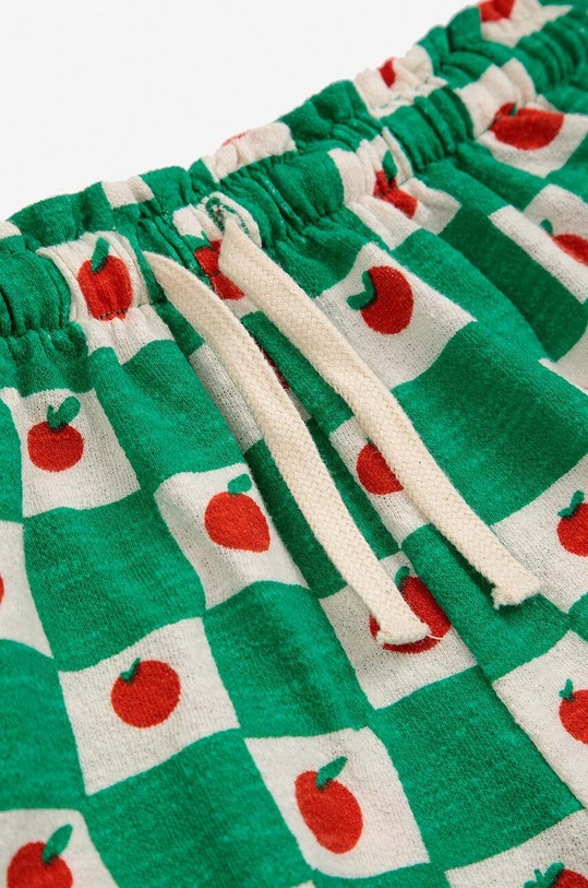 Fete Bobo Choses pantaloni scurți din bumbac pentru copii 124AC063 verde