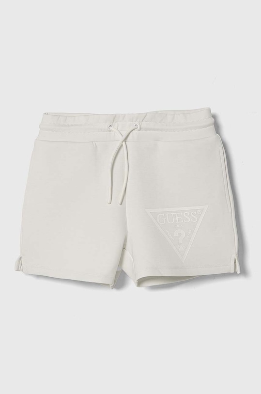 Detské krátke nohavice Guess s elastanom biela J3RD23.FL03S.PPYH