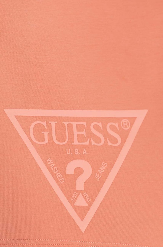 Detské krátke nohavice Guess J3RD23.FL03S.PPYH oranžová SS24