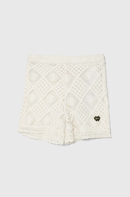 Guess pantaloni scurți din bumbac pentru copii casual alb J4GD10.KC7R0.PPYH