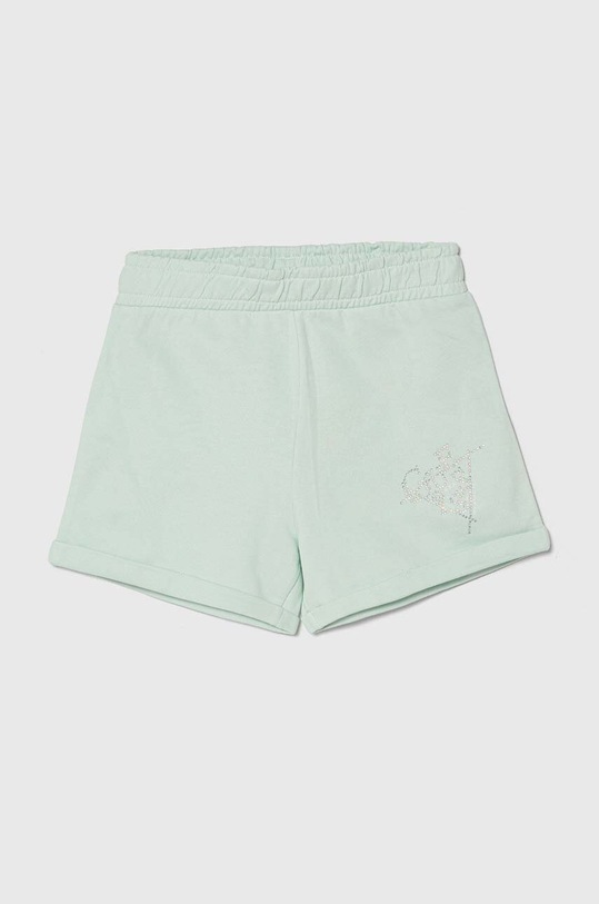 Детски памучен къс панталон Guess памук син J4GD13.KA6R3.PPYH