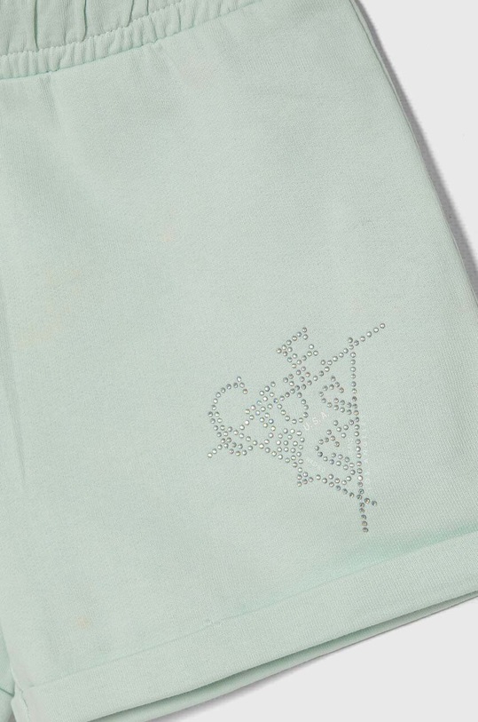 Момиче Детски памучен къс панталон Guess J4GD13.KA6R3.PPYH син