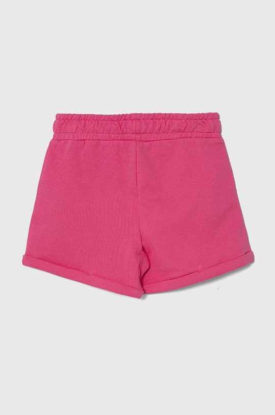 Παιδικό βαμβακερό σορτς Guess J4GD13.KA6R3.PPYH ροζ SS24