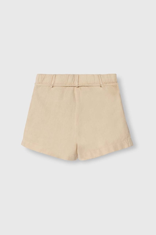 Guess pantaloni scurți din amestec de in pentru copii J4GD15.WG5G0.PPYH bej SS24