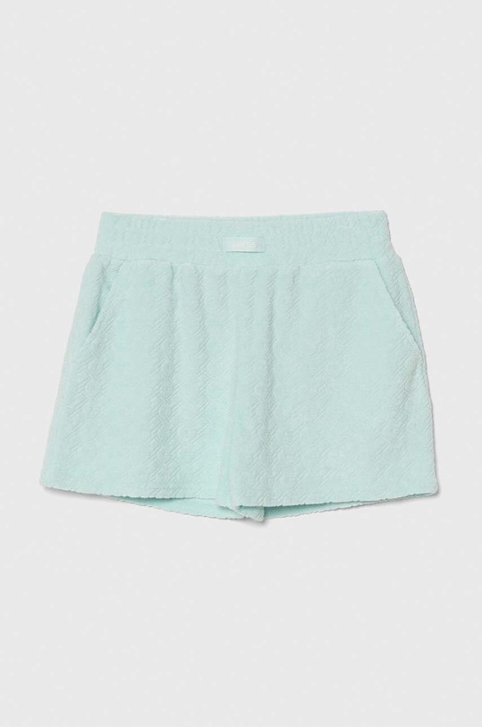 Παιδικό σορτς Guess με ελαστάν τιρκουάζ J4GD26.KC5W2.PPYH