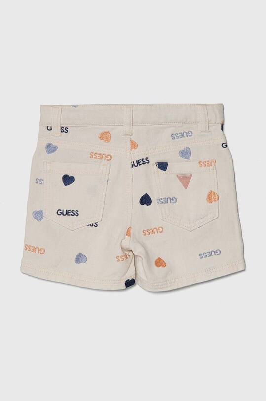 Guess szorty jeansowe dziecięce K4GD00.WG5P0.PPYH biały SS24