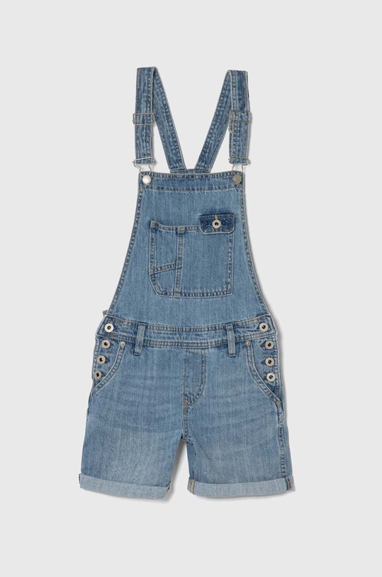 Pepe Jeans ogrodniczki dziecięce ABBY FABBY JR Planet friendly niebieski PG230325