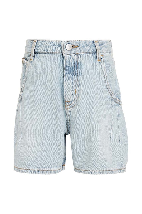 Детски дънков къс панталон Calvin Klein Jeans IG0IG02369.PPYH син SS24