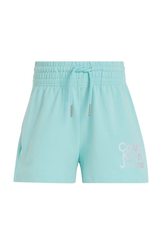 Calvin Klein Jeans pantaloni scurti copii IG0IG02501.104.116.PPYH turcoaz SS24