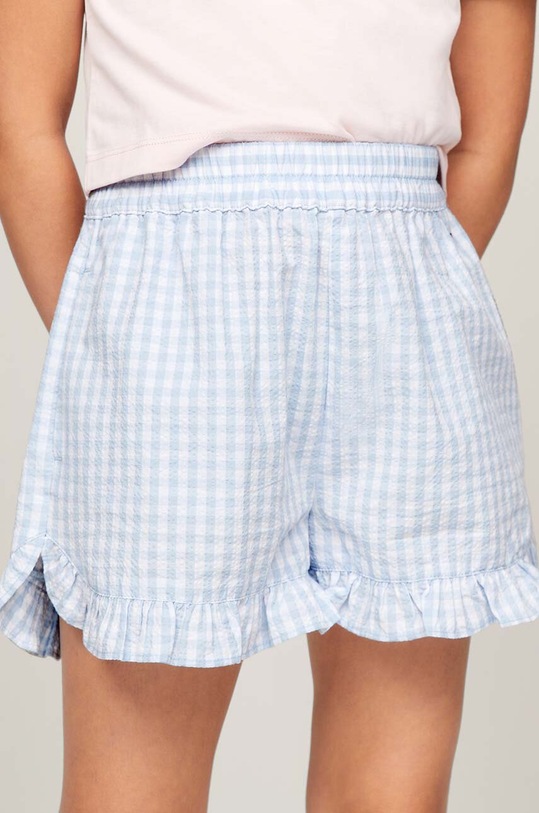 Tommy Hilfiger gyerek pamut rövidnadrág kék KG0KG07913.128.176.PPYH