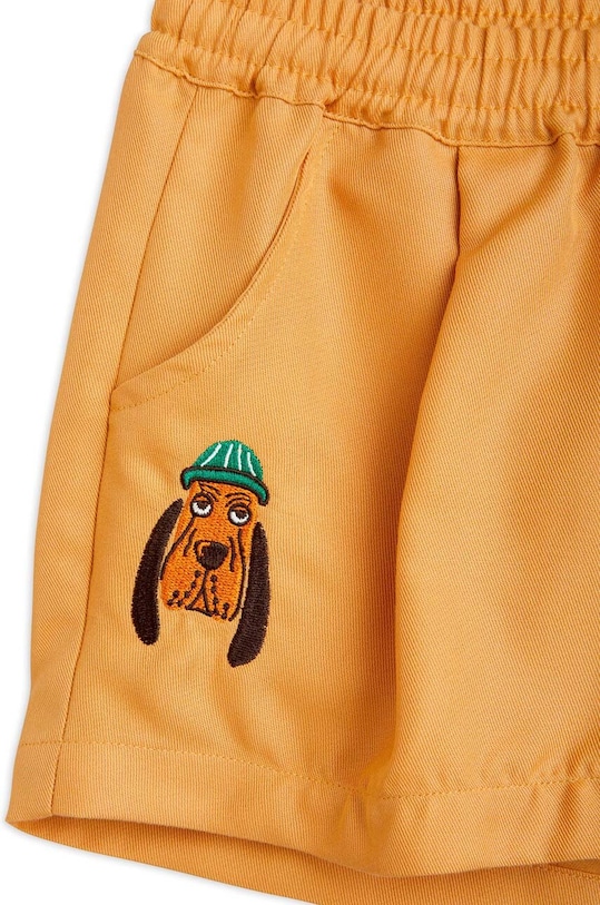 Мальчик Детские шорты Mini Rodini 2413010513 бежевый