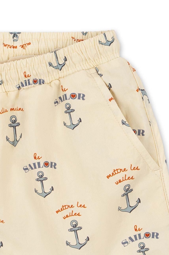 CHLAPEC Dětské plavkové šortky Konges Sløjd KS100077 béžová