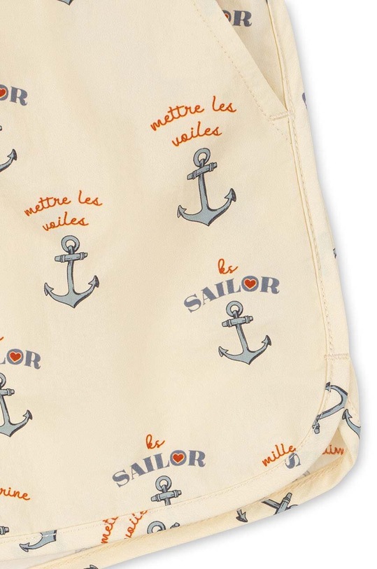 Dětské plavkové šortky Konges Sløjd béžová KS100077