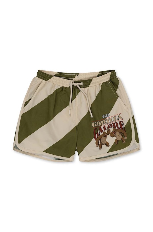 Konges Sløjd pantaloni scurti de baie copii verde KS100077