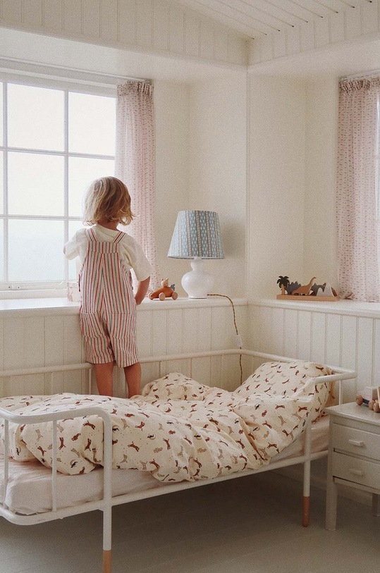 Konges Sløjd salopete din bumbac pentru copii KS100969