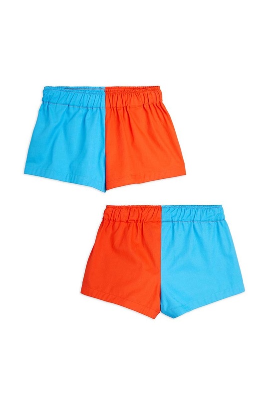 Детские хлопковые шорты Mini Rodini 2423010300 мультиколор SS24