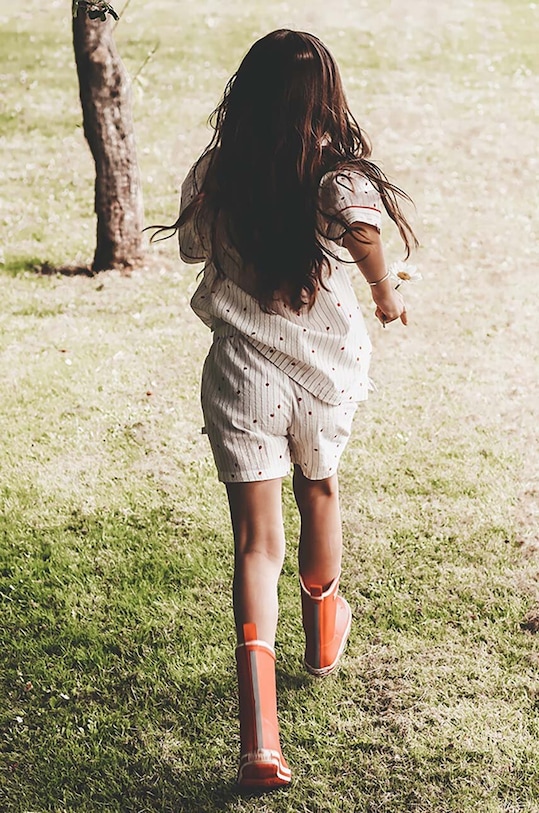 That's mine pantaloni scurți din bumbac pentru copii Kia 0633121