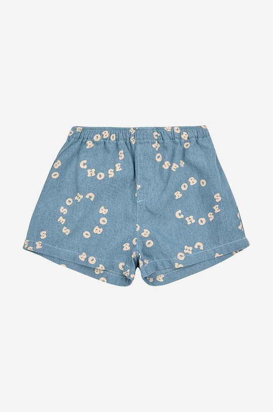 Bobo Choses szorty jeansowe dziecięce wzorzyste niebieski 124AB082