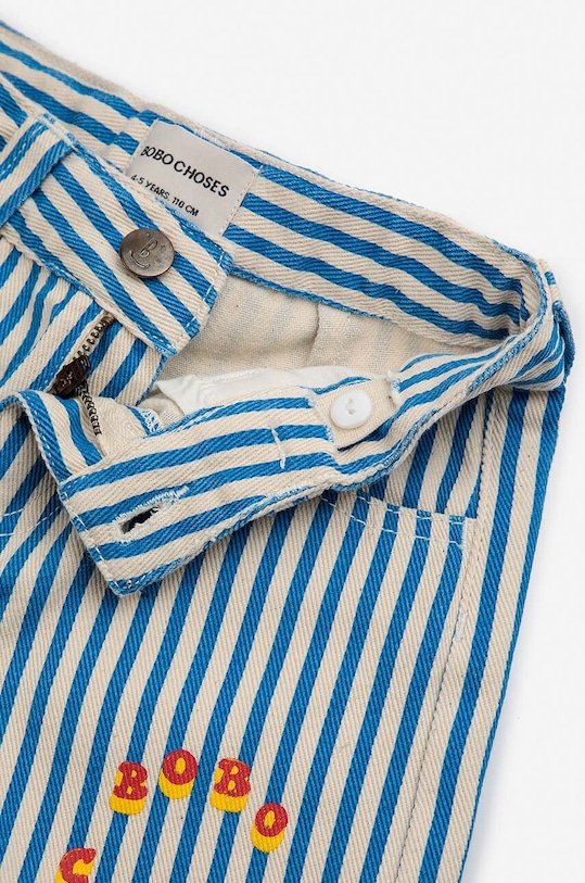 Παιδικό βαμβακερό σορτς Bobo Choses μπλε 124AC083