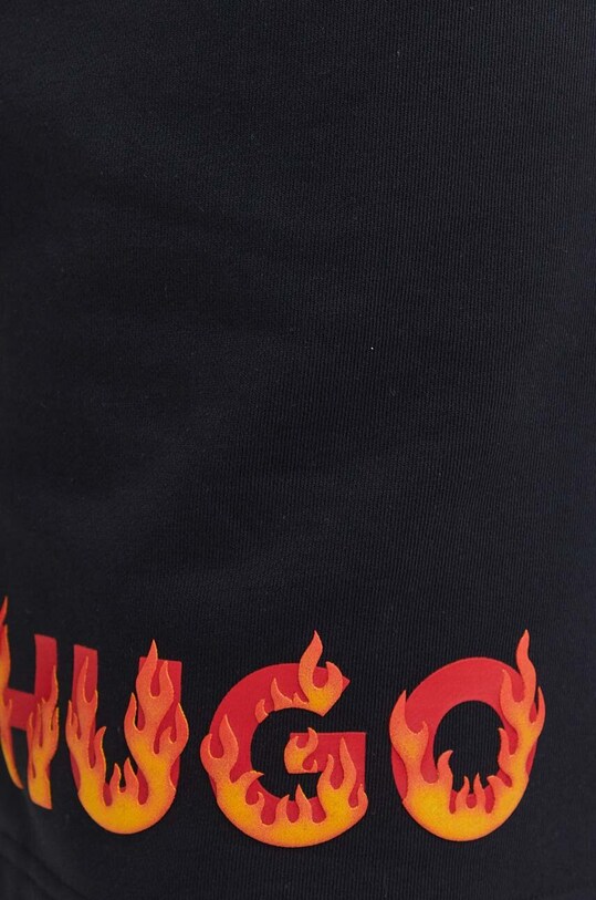 Pamučne kratke hlače HUGO crna 50504826