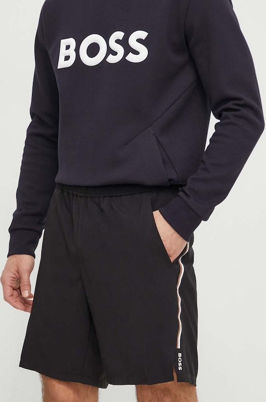 Шорти Boss Green x Matteo Berrettini з еластаном чорний 50500641