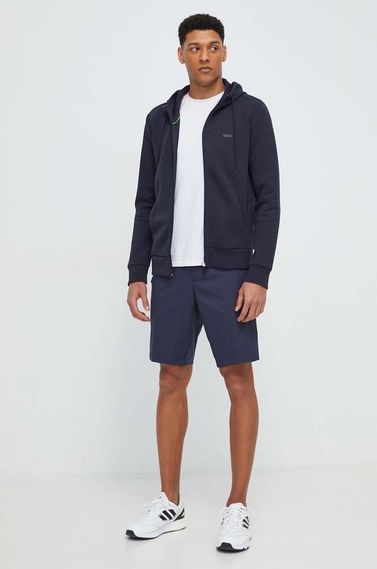 Σορτς Boss Green 50504384 σκούρο μπλε SS24