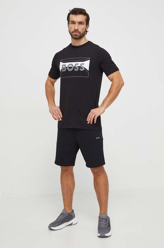 BOSS Green szorty 50504739 czarny SS24
