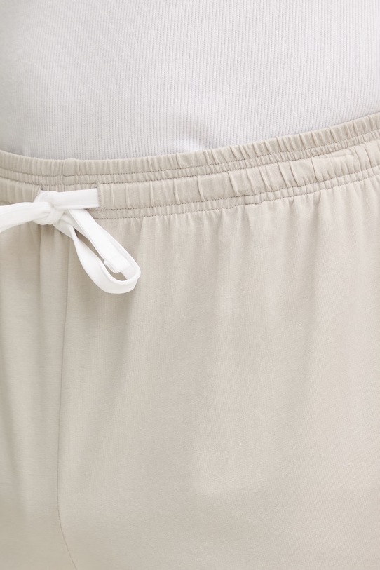 BOSS szorty lounge męskie bawełniane z elastanem Mix&Match Short CW beżowy 50515314