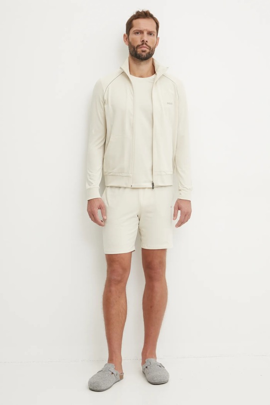 BOSS pantaloni scurți de lounge Mix&Match Short CW 50515314 bej AW25