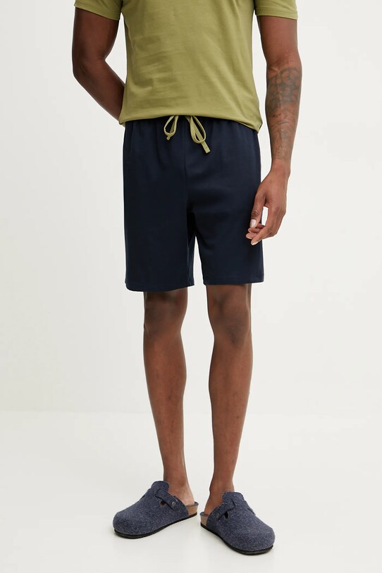 BOSS pantaloni scurți de lounge bleumarin 50515314