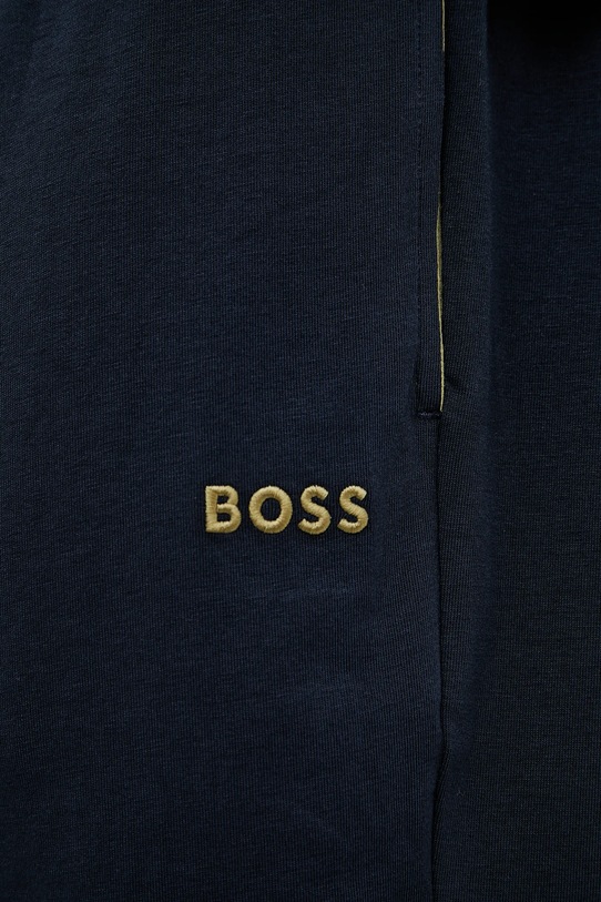 BOSS hosszú férfi sortok pamut elasztánnal Mix&Match Short CW sötétkék 50515314