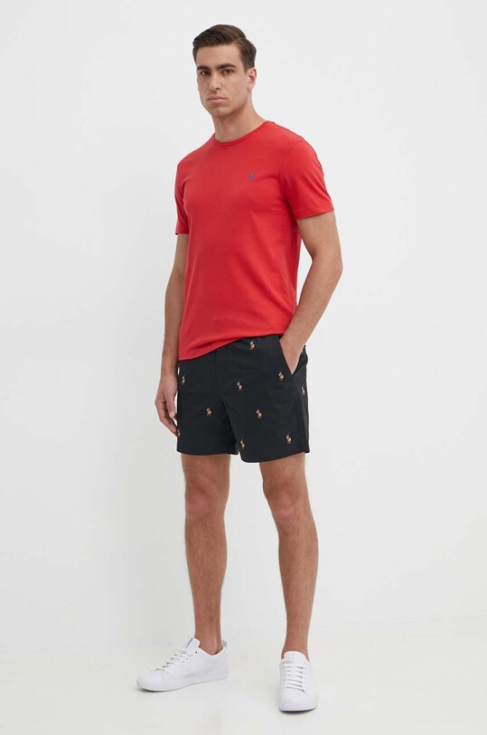Polo Ralph Lauren pantaloni scurti 710924061 negru SS24