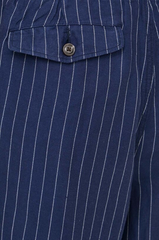 Льняні штани Polo Ralph Lauren темно-синій 710927863