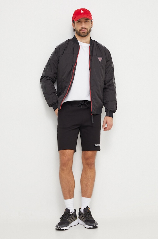 Kratke hlače Guess Z4RD04.KB3P2 crna SS25