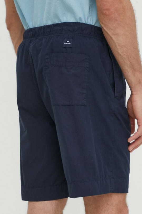 Îmbrăcăminte PS Paul Smith pantaloni scurti din bumbac M2R.232U.M21477 bleumarin