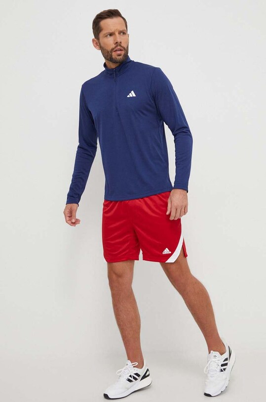 adidas Performance szorty treningowe Icon Squad HF6729 czerwony AW24